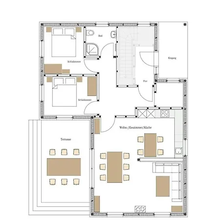 Chalet In With Barbecue